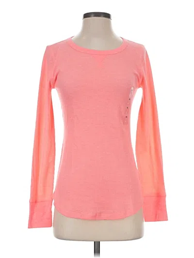 Gap Long Sleeve T-shirt In Pink