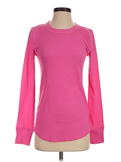 Gap Long Sleeve T-shirt In Pink