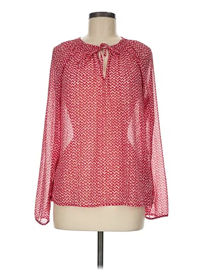 Gap Long Sleeve T-shirt In Red