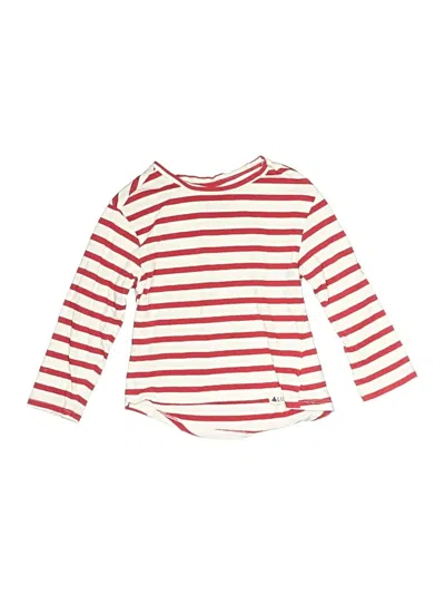 Pre-owned Gap Kids' Long Sleeve T-shirt In Red