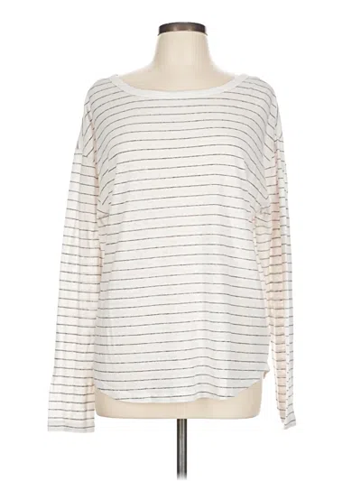 Pre-owned Gap Long Sleeve T-shirt In Silver