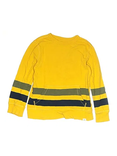 Pre-owned Gap Kids' Long Sleeve T-shirt In Yellow