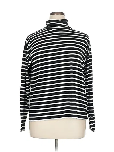 Pre-owned Gap Long Sleeve Turtleneck In Black