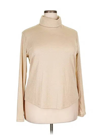 Pre-owned Gap Long Sleeve Turtleneck In Brown