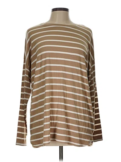 Pre-owned Gap Long Sleeve Turtleneck In Brown