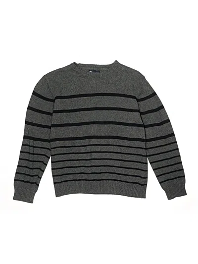 Pre-owned Gap Kids' Long Sleeve Turtleneck In Gray