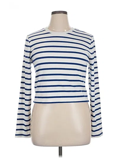 Pre-owned Gap Long Sleeve Turtleneck In White