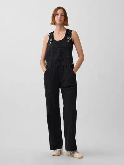 Gap Loose Overalls In Black