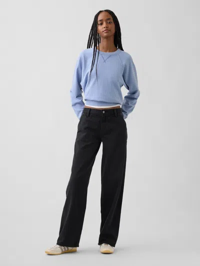 Gap Low Rise '90s Loose Khakis In Black