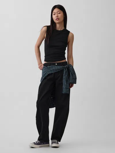 Gap Low Rise Barrel Jeans In Multi