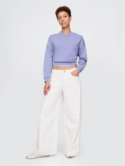 Gap Low Rise Extra Baggy Jeans In Off White