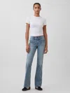 Gap Low Rise Long & Lean Jeans In White