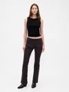 Gap Low Rise Twill Long & Lean Pants In Black