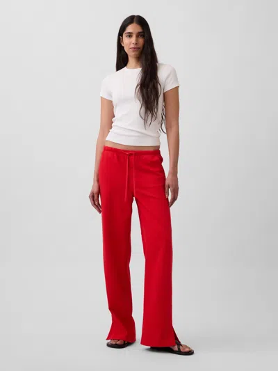 Gap Low Rise Ultrasoft '90s Loose Easy Jeans In Red