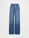 Gap Low Rise Ultrasoft '90s Loose Jeans In Blue