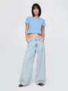 Gap Low Rise Ultrasoft Extra Baggy Jeans In Light Indigo
