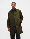 Gap Mac Coat In Green