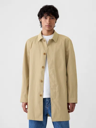 Gap Mac Rain Coat In Iconic Khaki