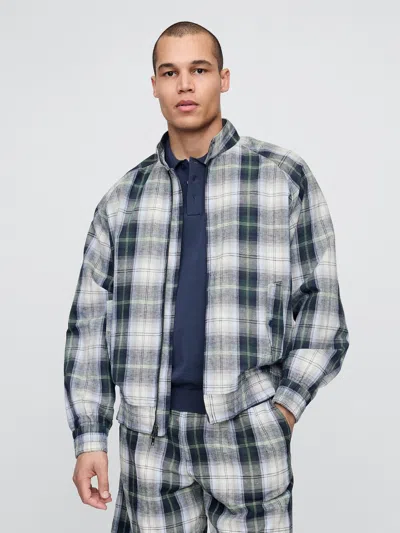 Gap × Malbon Linen-cotton Bomber Jacket In Multi