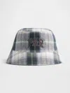 Gap × Malbon Linen-cotton Reversible Logo Bucket Hat