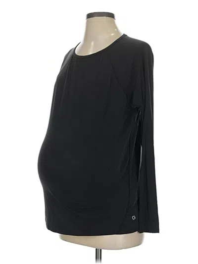 Pre-owned Gap - Maternity 3/4 Sleeve T-shirt In Black