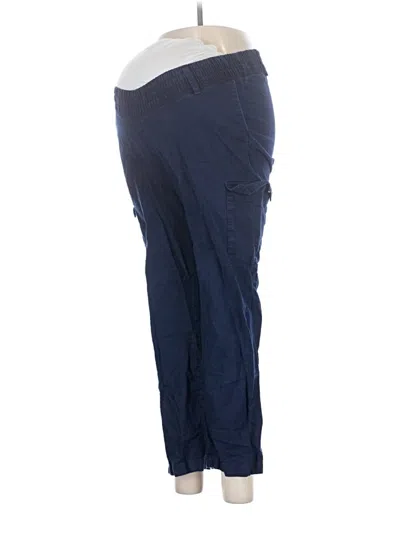 Pre-owned Gap - Maternity Active Pants In Blue