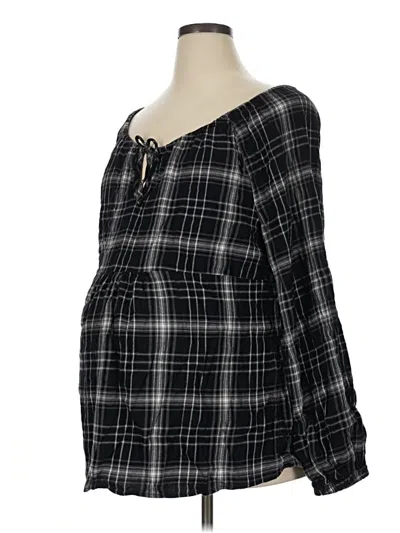 Pre-owned Gap - Maternity Cardigan Sweater In Black