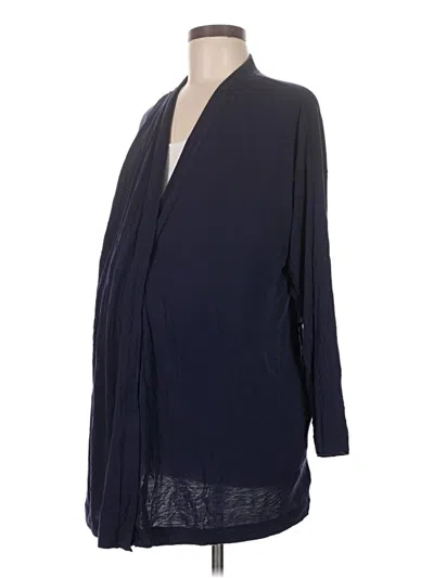 Pre-owned Gap - Maternity Cardigan Sweater In Blue