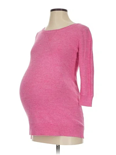 Pre-owned Gap - Maternity Cardigan Sweater In Pink