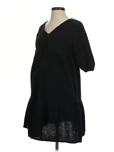 Pre-owned Gap - Maternity Casual Dress In Black