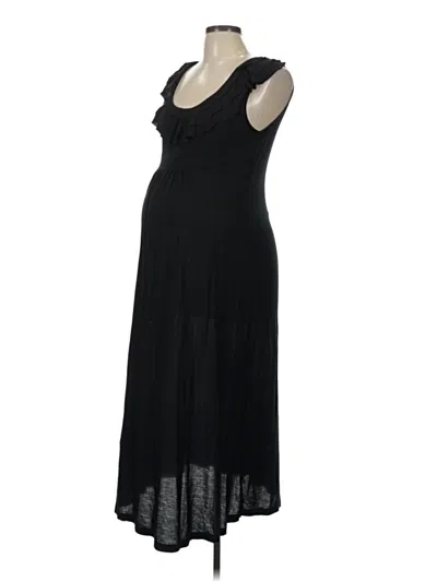 Pre-owned Gap - Maternity Casual Dress In Black