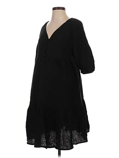 Pre-owned Gap - Maternity Casual Dress In Black