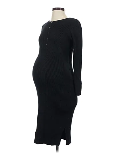 Pre-owned Gap - Maternity Casual Dress In Black