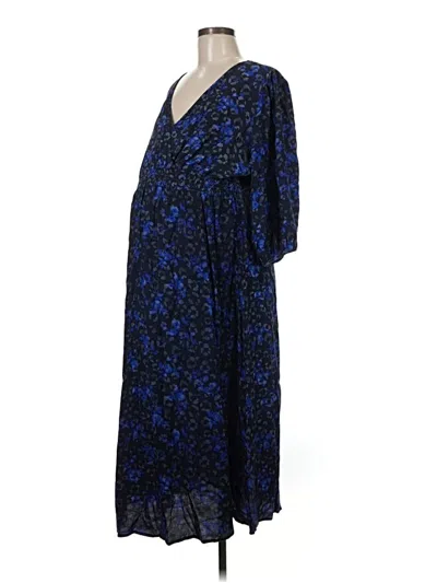 Pre-owned Gap - Maternity Casual Dress In Blue