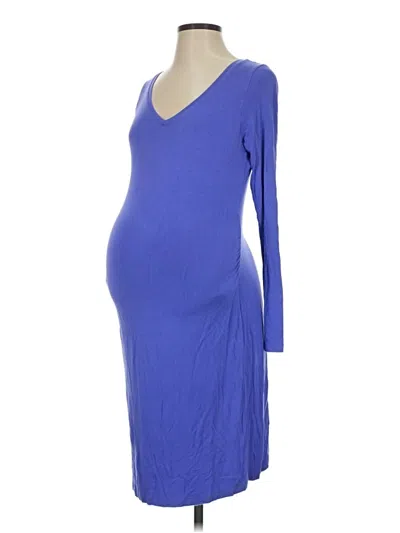 Pre-owned Gap - Maternity Casual Dress In Blue