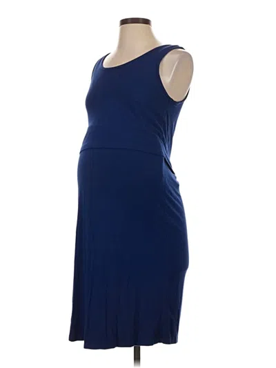 Pre-owned Gap - Maternity Casual Dress In Blue