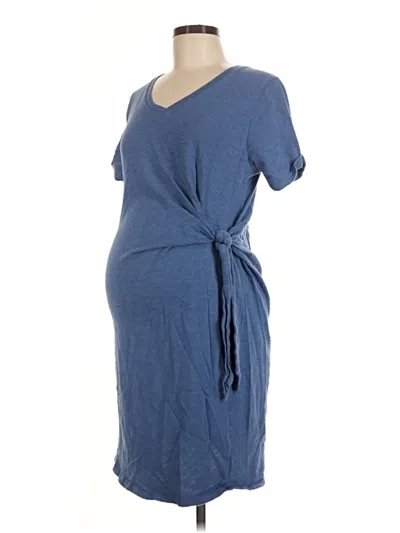 Pre-owned Gap - Maternity Casual Dress In Blue