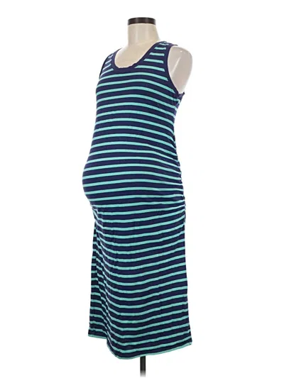 Pre-owned Gap - Maternity Casual Dress In Blue