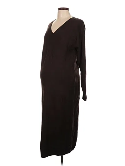 Pre-owned Gap - Maternity Casual Dress In Brown