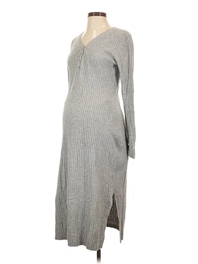 Pre-owned Gap - Maternity Casual Dress In Gray