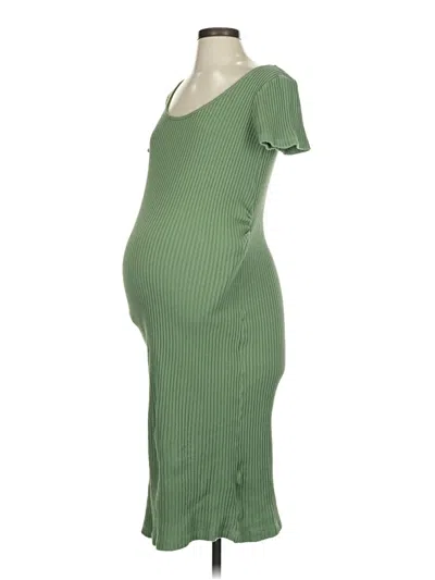 Pre-owned Gap - Maternity Casual Dress In Green