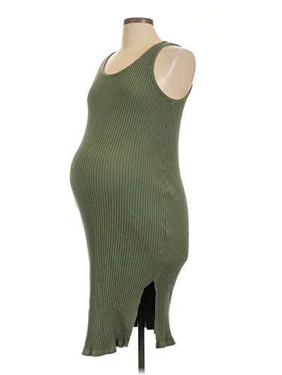 Pre-owned Gap - Maternity Casual Dress In Green