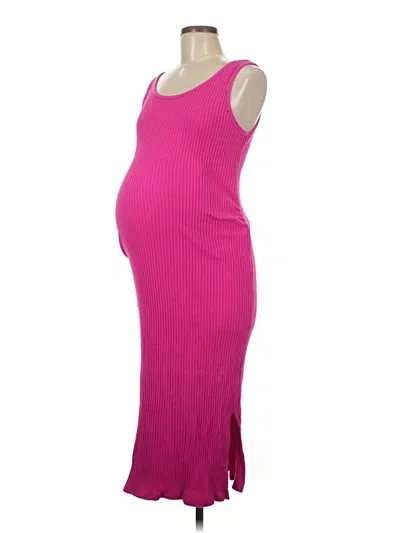 Pre-owned Gap - Maternity Casual Dress In Pink