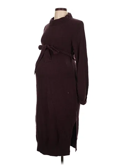 Pre-owned Gap - Maternity Casual Dress In Purple