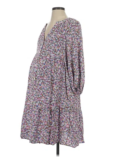Pre-owned Gap - Maternity Casual Dress In Purple