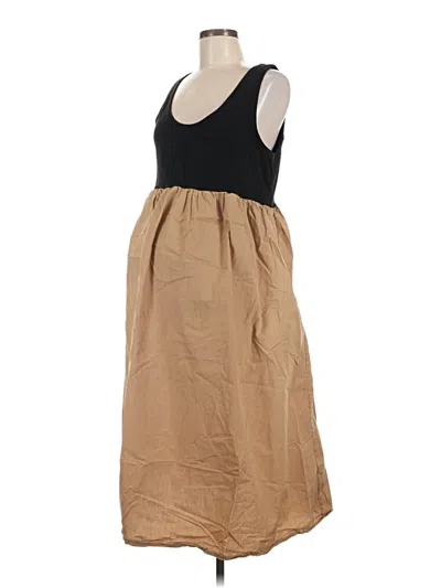 Pre-owned Gap - Maternity Casual Dress In Tan