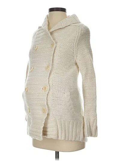 Pre-owned Gap - Maternity Coat In Ivory