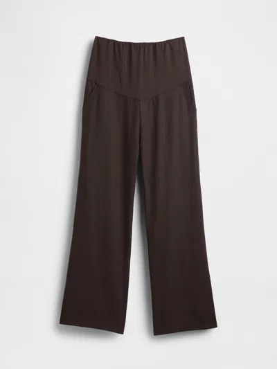 Gap Maternity Full Panel Linen-blend Pants