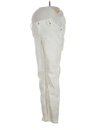 Pre-owned Gap - Maternity Jeans In Ivory
