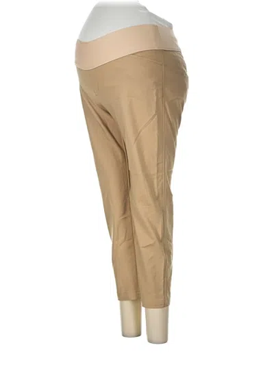 Pre-owned Gap - Maternity Khaki Pant In Tan